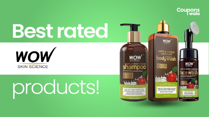 Buy 1 Get 1 Free on WOW Skin Science Products
