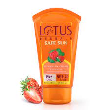 Safe Sunscreen Cream PA+ SPF 20
