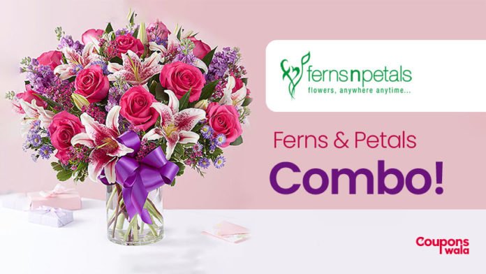 ferns and petals combo