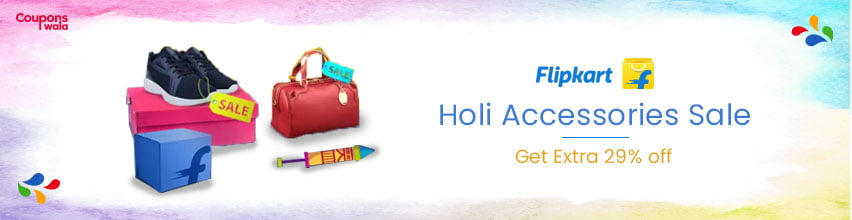Flipkart Holi Accessories Sale | Get Extra 29% off