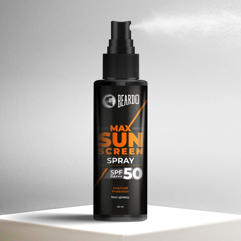 beardo sunscreen max spray