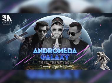 andromeda galaxy the new year party 2024