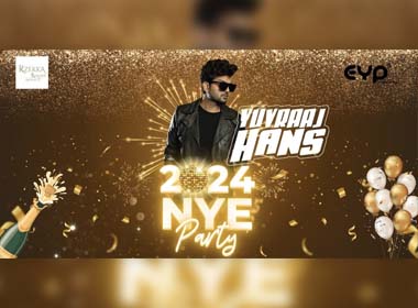 new year celebration with yuvraaj hans 1