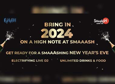 smaaashing new years eve @ smaaash ludhiana