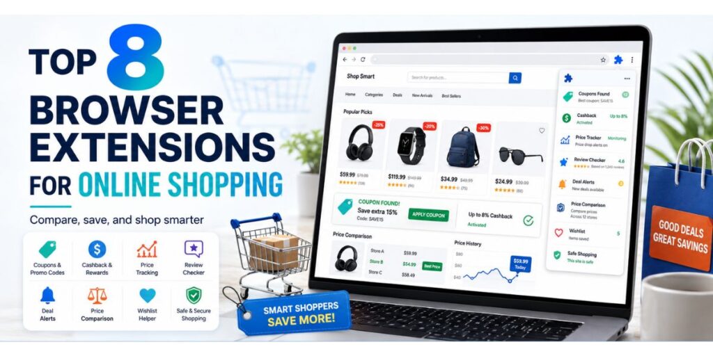 top 8 browser extensions for online shopping