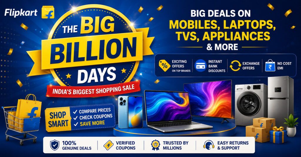 flipkart big billion days 2026