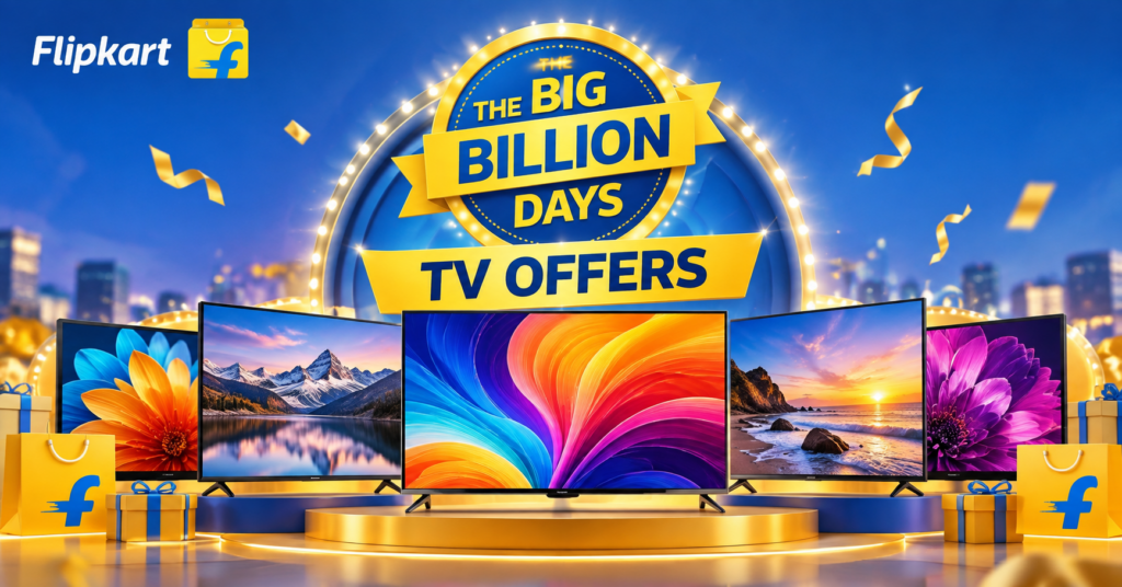 flipkart big billion days tv offers