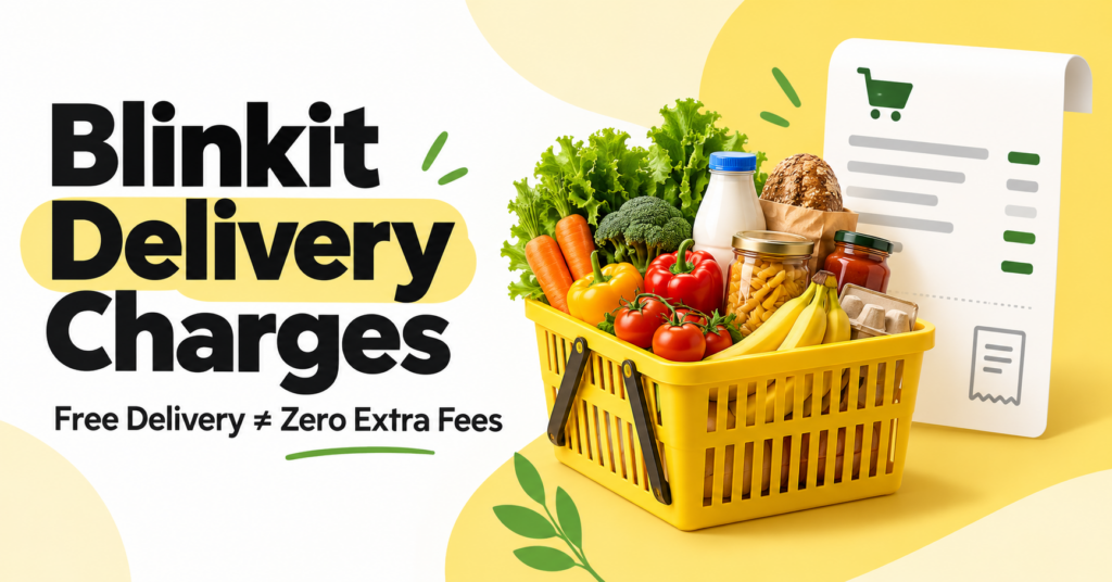 blinkit delivery charges