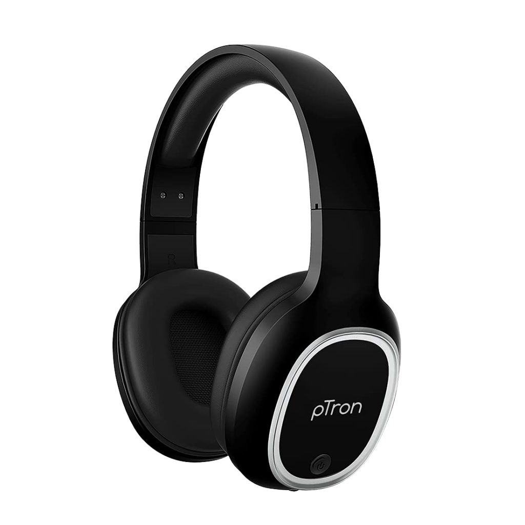 pTron Studio Over-Ear Bluetooth 5.0