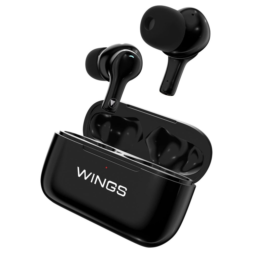 Wings Bassdrops 100 with Active Noise Cancellation